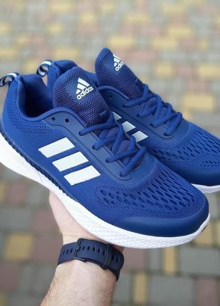 Чоловічі кросівки | adidas climacool 2021 | сині | текстиль сітка, :435 фото