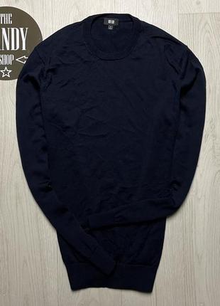 Мужской шерстяной свитер uniqlo, размер m