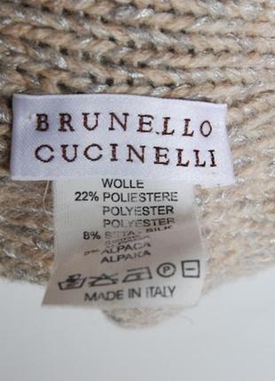 Шапка brunello cucinelli.оригінал4 фото