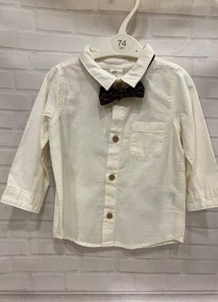 Стильная рубашка с бабочкой h&amp;m