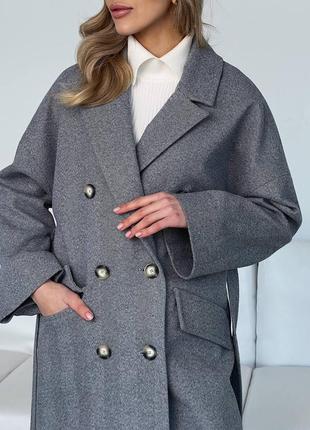 Женское весеннее осеннее пальто шерстяное,женское весеннее пальто теплое,теплое длинное демисезонное, демисезонное5 фото