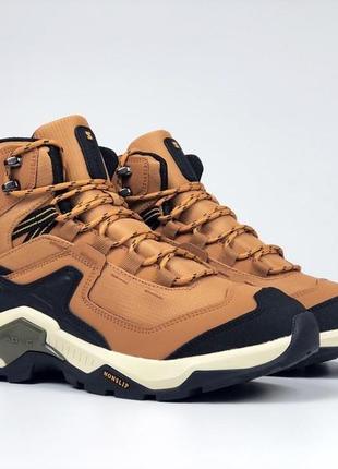 Salomon XT-6 GTX Utility Black Ebony Marmalade
