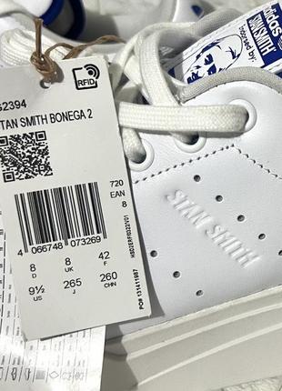 Кроссовки adidas stan smith bonega кожа8 фото