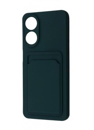 Чохол wave colorful pocket oppo a78 4g dark green