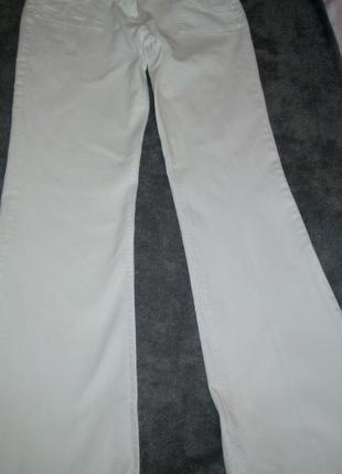 Белые шикарные джинсы, mim denim размер m-l