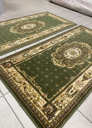 Шерстяні приліжкові килимки 0,7х1,4