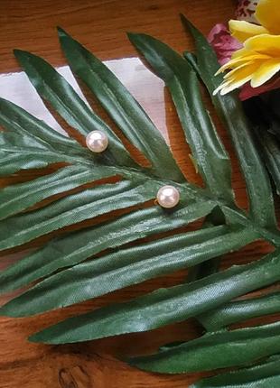 Сережки-пусети перли (сережки) від avon2 фото