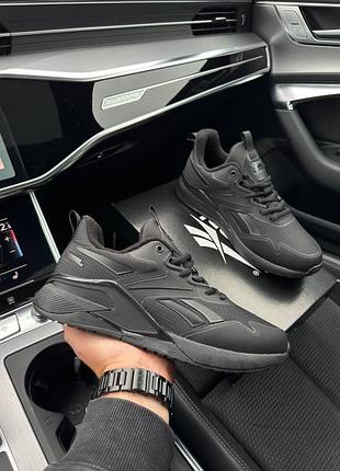 Reebok nano x2 fleece all black