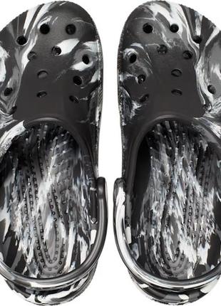 Сабо крокс crocs baya marbled, m11, m134 фото