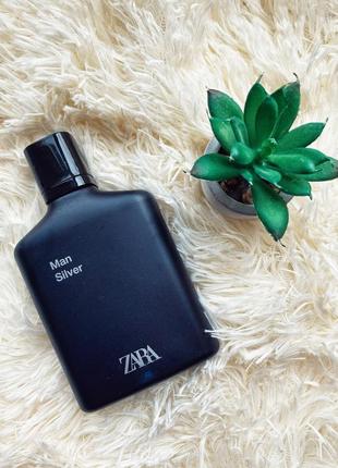 Чоловічі парфуми zara man silver 100 ml