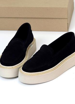 Кожаные лоферы 🤍
