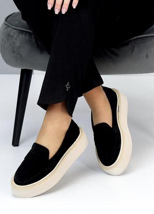 Кожаные лоферы 🤍