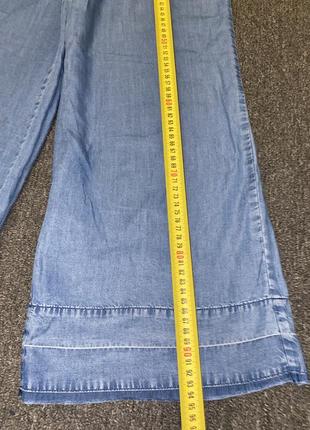 Штаны -широкие джинсовые5 фото