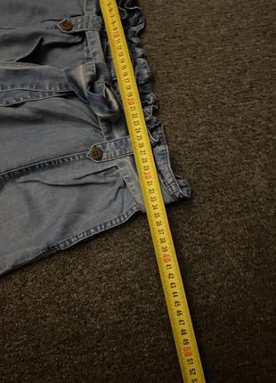 Штаны -широкие джинсовые6 фото