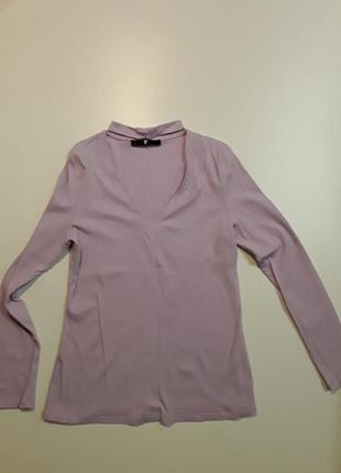 Фирменная трикотажная блуза лонгслив