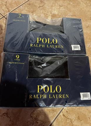 Тапочки, мокасины, слипоны polo ralph lauren moccasin slipper темно-синий4 фото