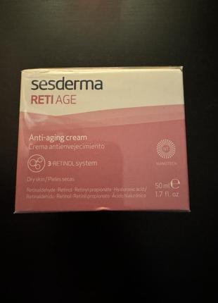 Антивозрастной крем для лица sesderma reti age anti-aging cream3 фото