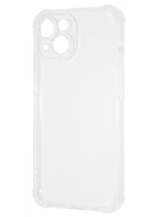 Чохол wxd силікон 0.8 mm hq iphone 15 transparent