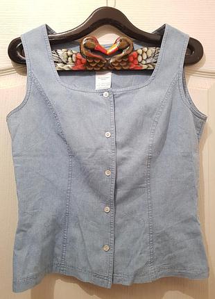 Розкішний вінтажний котонові топ laura ashley в стилі прованс