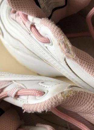 Кросівки fila білі з рожевим філа кросовки кроссовки фила кроси8 фото