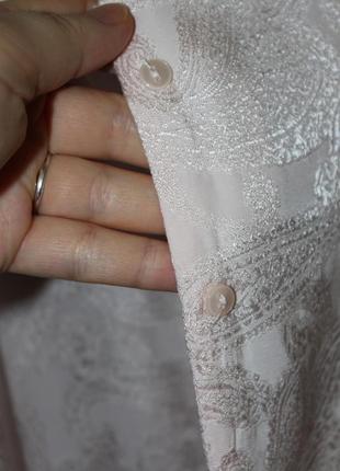 Нарядная сатиновая вискозная блузка, блуза, наш 46 размер от kappahl7 фото