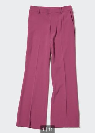 Розовые брюки бренда uniqlo6 фото