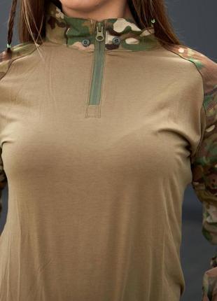 Военный женский костюм тактический рубашка + штаны8 фото