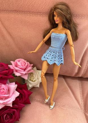 Одяг для ляльки барбі ручної роботи для ляльок barbie4 фото