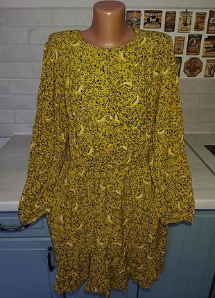 Красивое женское платье большой размер батал 50 /52/54