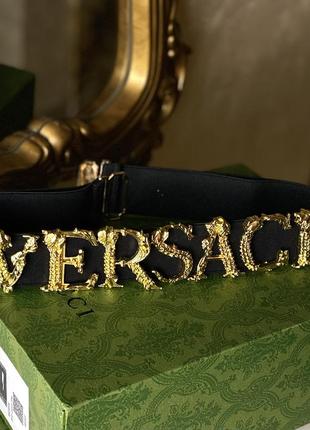 Versace пояс резинка lux5 фото