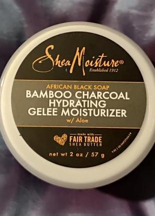 Sheamoisture african black soap bamboo hydrating gelee moisturizer2 фото