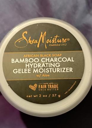 Sheamoisture african black soap bamboo hydrating gelee moisturizer3 фото