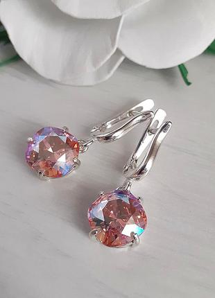 Сережки swarovski