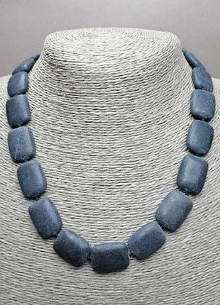 Бусы шунгит