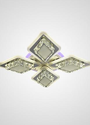 Люстра світлодіодна акрилова valeso v k28921-4-tl cr