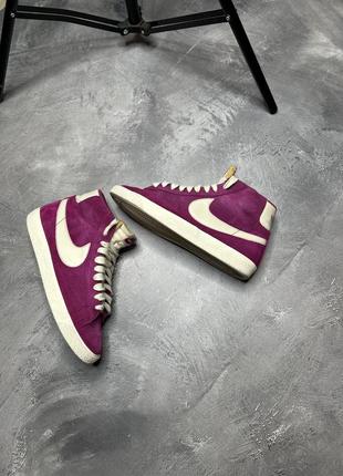 Женские кроссовки nike blazer2 фото