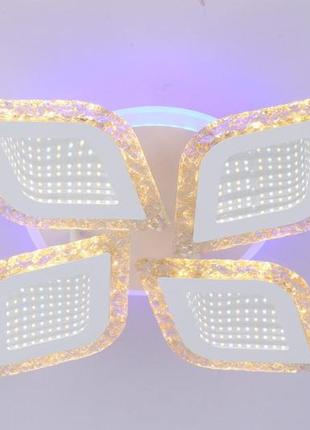 Люстра светодиодная акриловая valeso v k39934-4 1 wt с пультом