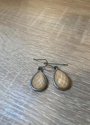 Серьги короткие