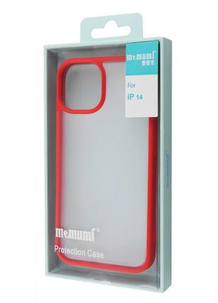 Чохол memumi light armor series case (tpu+pc) iphone 14 plus/15 plus blue2 фото