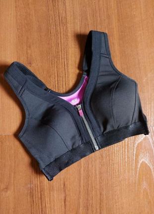 Спортивный топ/ бра/ бюсгальтер h&m xs