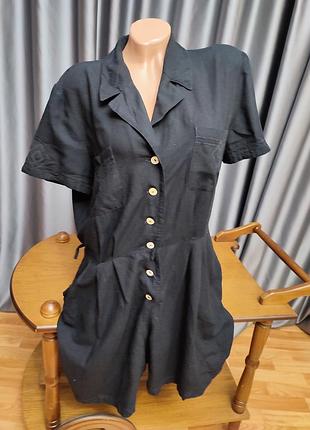 Натуральний ромпер комбінезон з шортами комбез2 фото