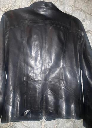 Кожаный пиджак.2 фото