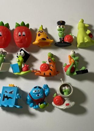 Игрушки из коллекции улитки боб