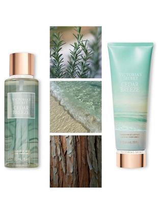 Набір лосьйон та спрей міст cedar breeze - limited edition faded coast