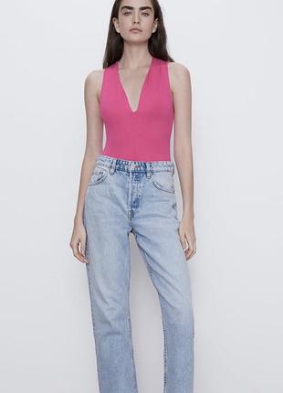 Боди zara майка топ