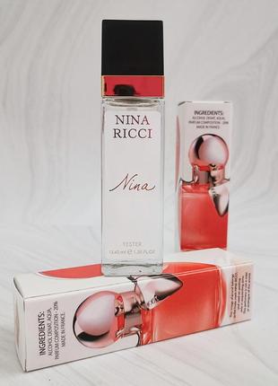 Nina ricci nina тестер аромату