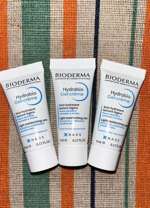 Bioderma hydrabio gel-creme - увлажняющий гель-крем для чувствительной обезвоженной кожи лица, france 🇫🇷1 фото