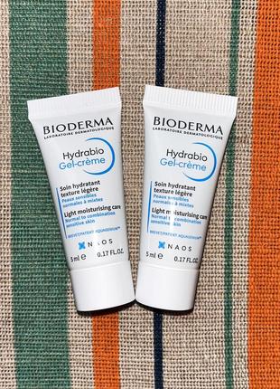 Bioderma hydrabio gel-creme - увлажняющий гель-крем для чувствительной обезвоженной кожи лица, france 🇫🇷2 фото