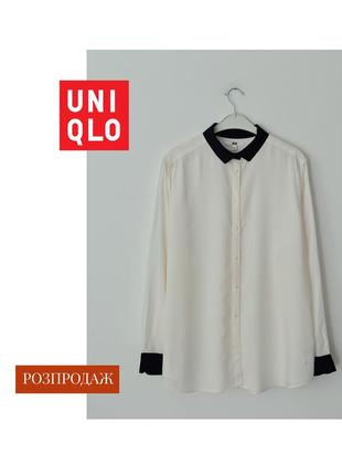 Идеальная белая рубашка uniqlo женская юникло1 фото