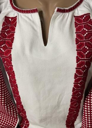 Покутская рубашка. женская блузка, вышиванка ручной работы в покутском стиле тм savchukvyshyvka8 фото